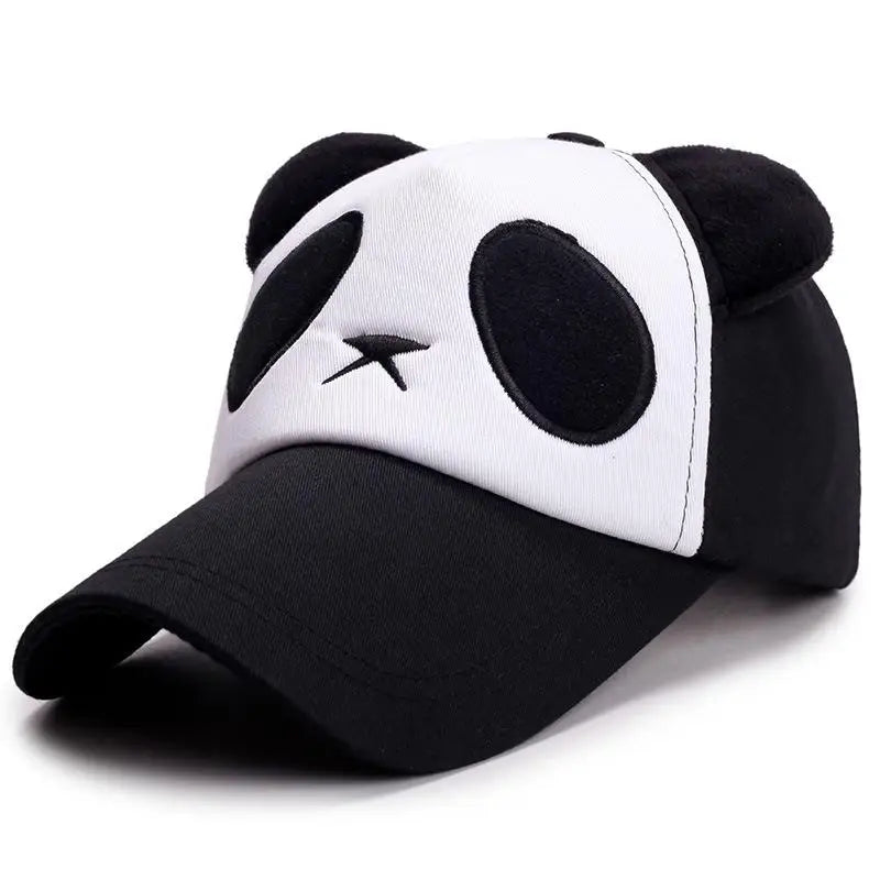 Cute Panda Baseball Caps For Men Women Cotton Hip Hop Snapback Hats