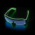 LED Glowing Glasses Gafas Luminous Bril Neon Christmas Glow Sunglasses