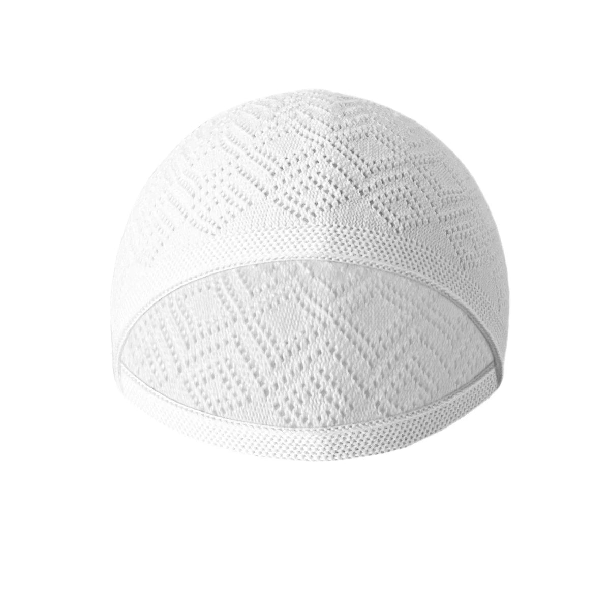Lightweight Breathable Mesh Arab Prayer Hat Summer Mubarak Muslim Taqiyah Cap