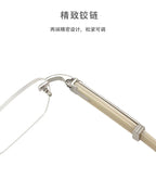 Luxury Rimlesss Sunglasses Women Men Fashion Square Clear Lens Sun Glasses Brand Eyeglasses Travel Driving Eyewear