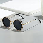 Luxury Designed Sunglasses Women Men Unisex Brand Quality Round Glasses Retro Styles Street Shopping Photography Eyepieces