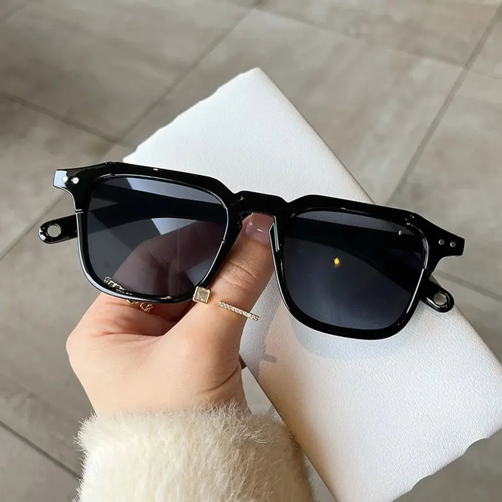 Cool Square Sunglasses Fashion Vintage UV400 Tint Ocean Lens Sun Glasses