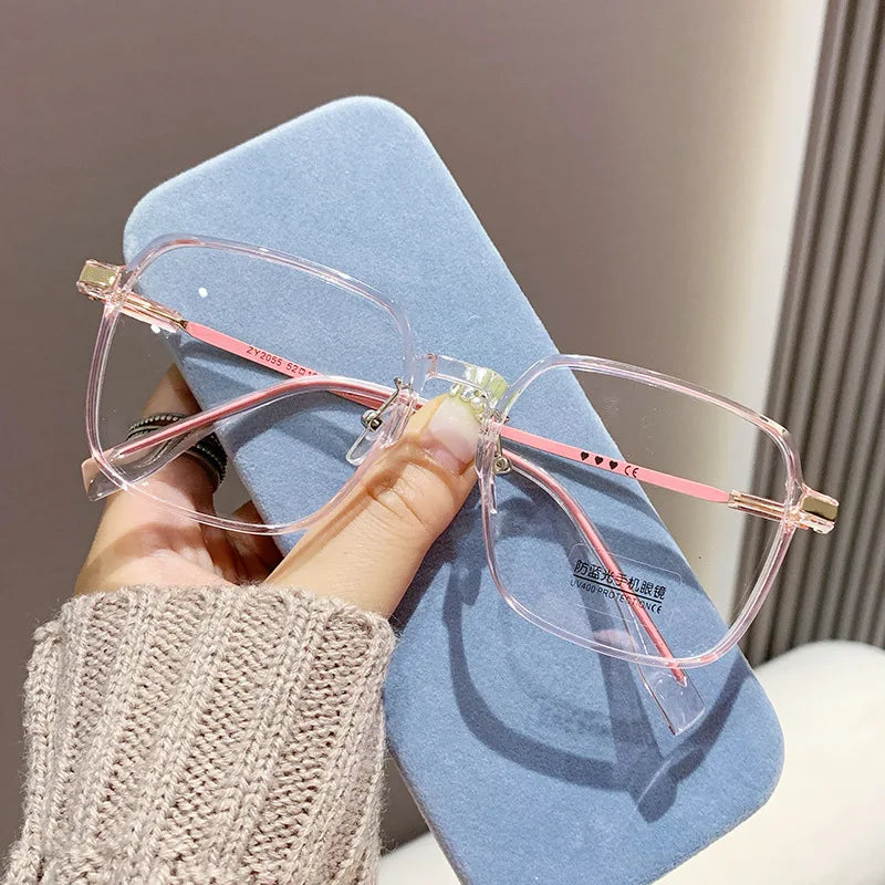 Trendy Fashionable Reading Women Anti Blue Glasses