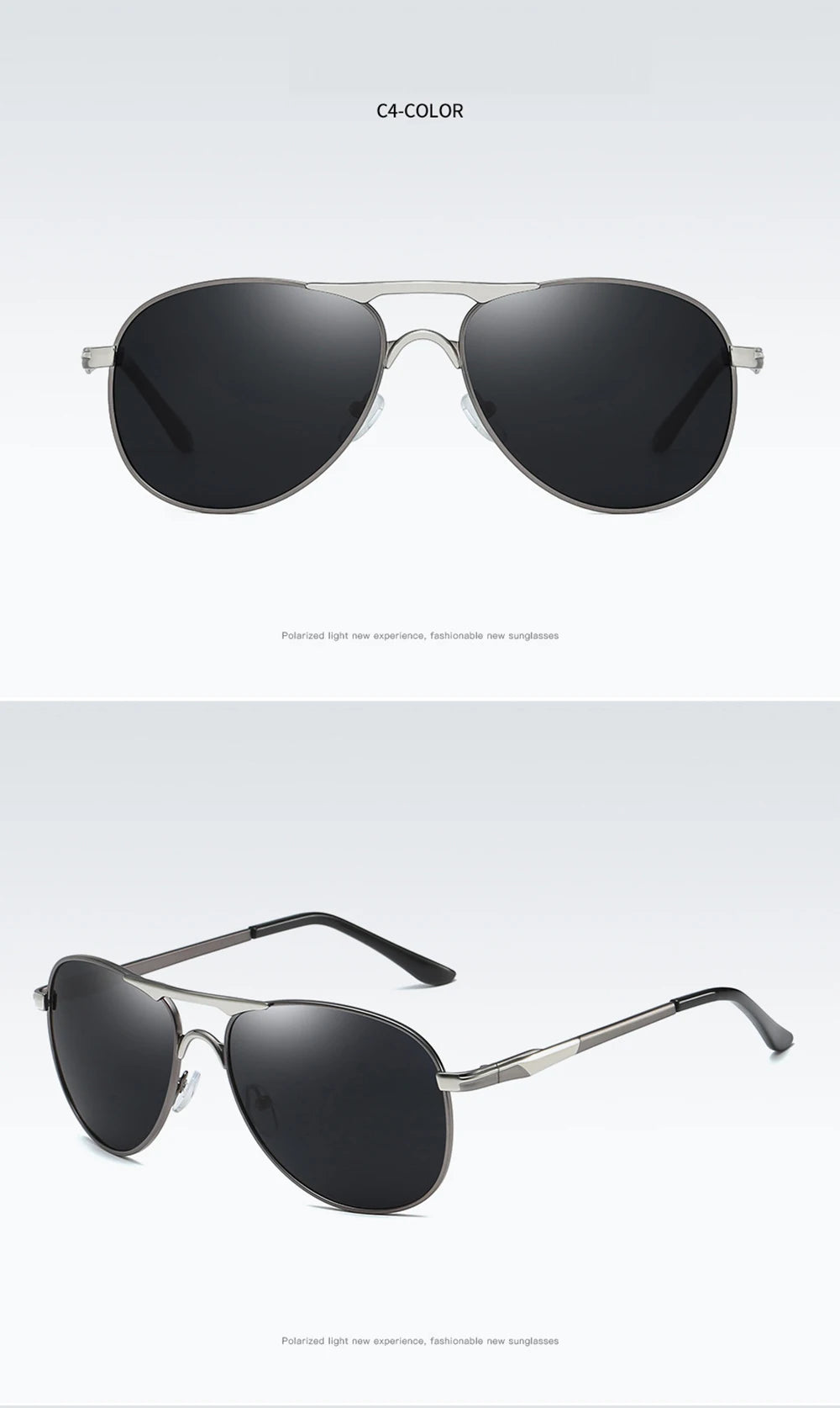 Luxury Polarized Sunglasses Men Women Driving Fishing Retro Sun Glasses Brand Designer Male Metal Sunglasses For Man UV400