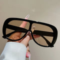 Sun Glasses Women Stylish Brand Design Beach Vacation Shades Oversize Sunglasses 2026 New in Fashion Outdoor Casual Decor