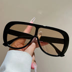 Sun Glasses Women Stylish Brand Design Beach Vacation Shades Oversize Sunglasses 2026 New in Fashion Outdoor Casual Decor
