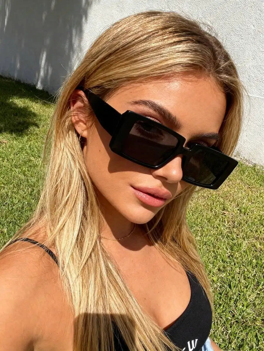 Classic Plastic Cat Eye Women's UV Protection, For Driving, Outdoor Sunglasses,