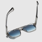 Retro 2026 Transparent Frame  for Women luxury Sunglasses
