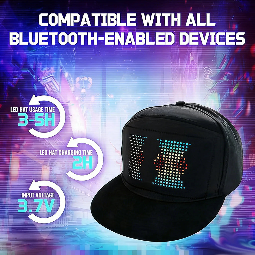 Baseball Caps Hats Bluetooth Personalized Customized New Messages Era for Parties, Birthdays, Gifts