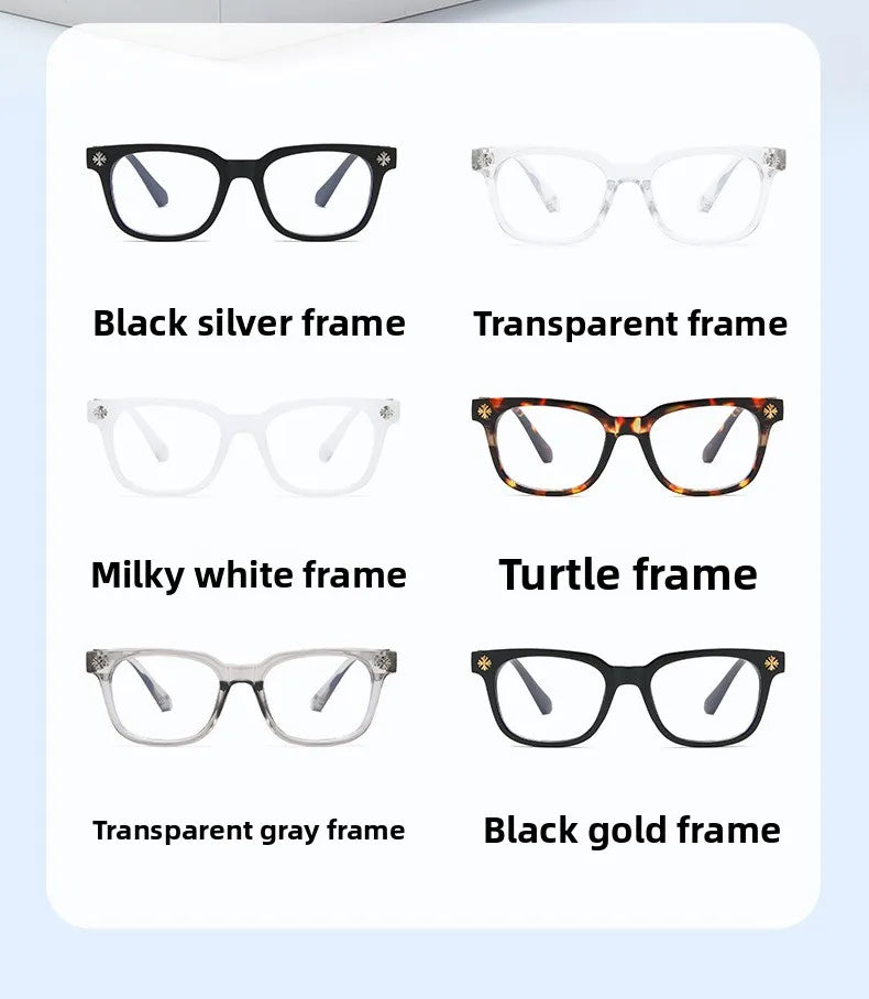 Anti Blue Light Glasses For Women And Men Transparent Lense Classic Vintage Decoration Computer Screen Filter Glasses