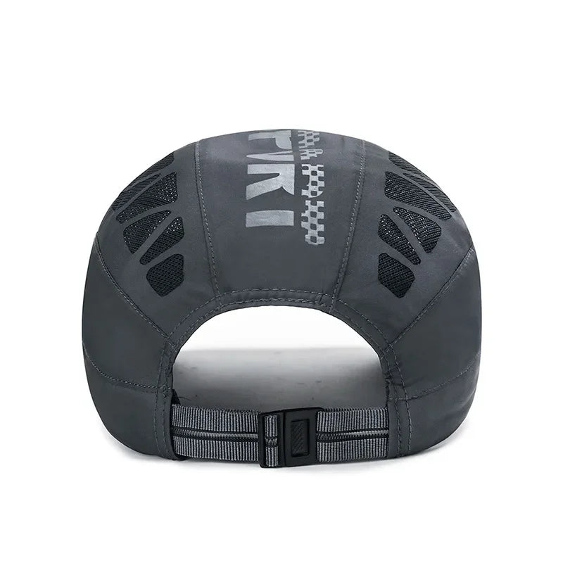 Summer New Sport Alphabet Forward Hat Men's Breathable Mesh Shade Quick Dry Hat