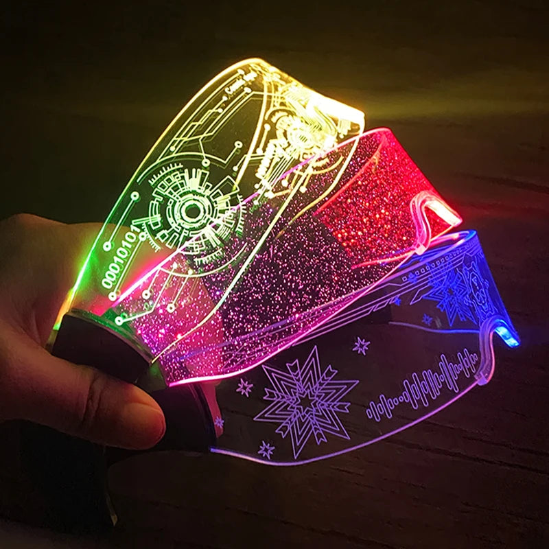Acrylic LED Luminous Glasses Glow Party Glasses