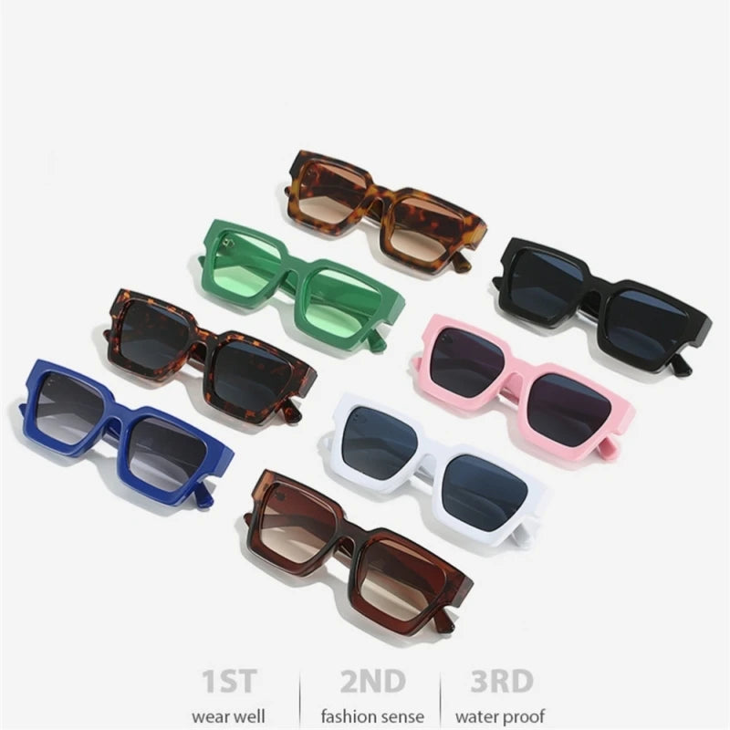 New Retro Classic Square Sunglasses For Women Men Fashion Luxury Brand Vintage Frame Sun Glasses Modern Female Male Shades UV400