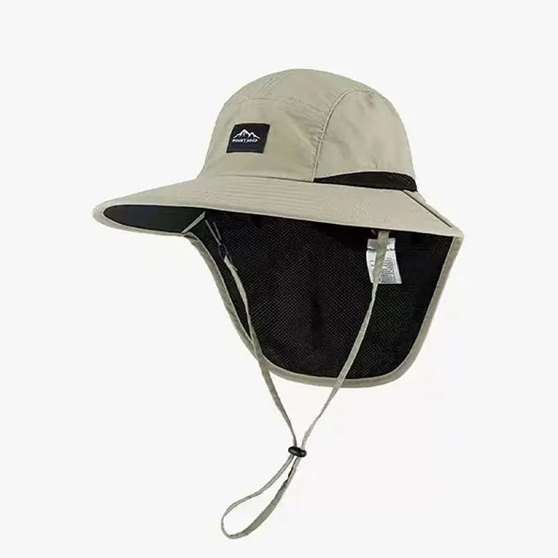 Wide Brim Waterproof Quick-drying Panama Caps Outdoor Visor Bucket Hats