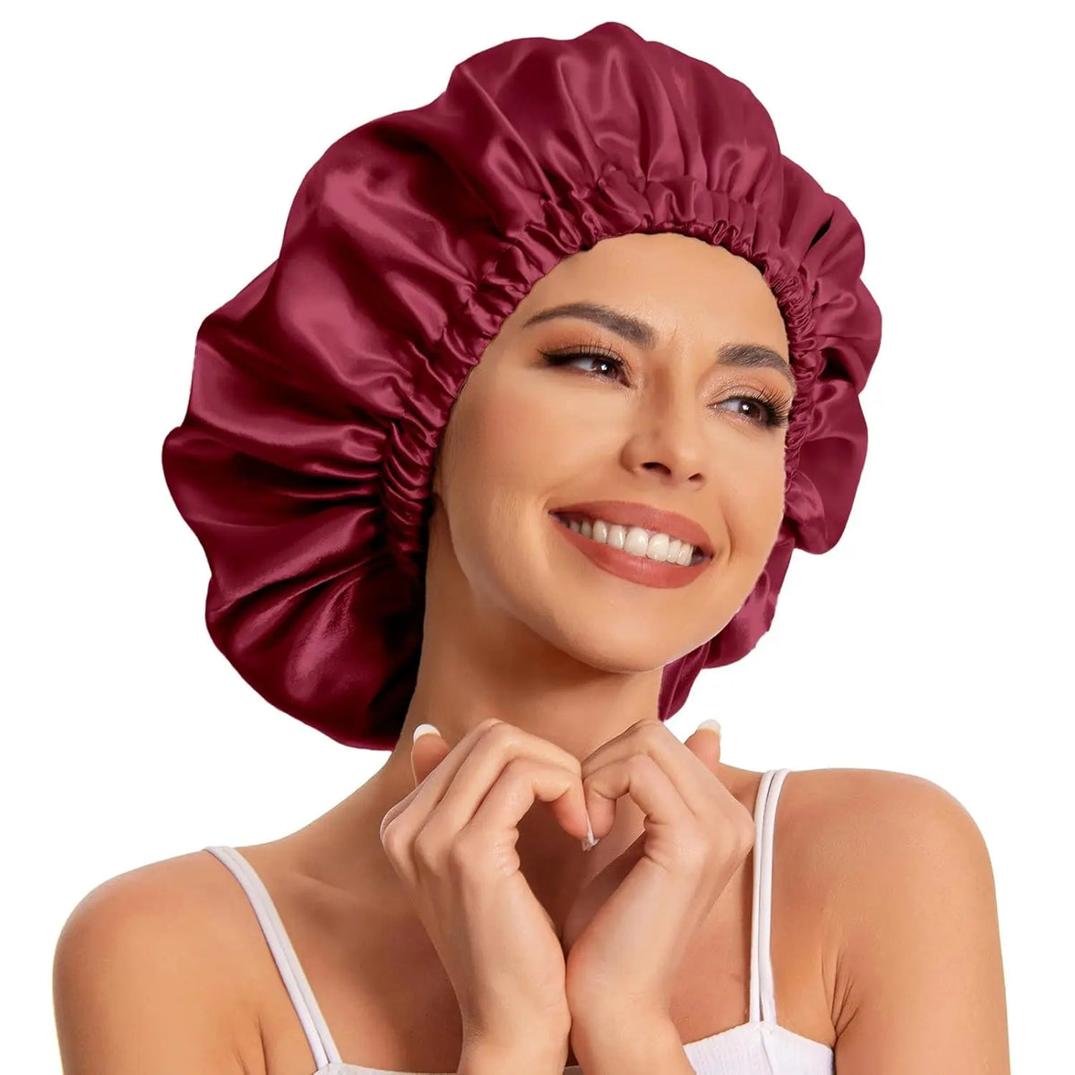 Satin Bonnet Silk Bonnet Hair Bonnet Sleeping Slouchy Beanie Hat
