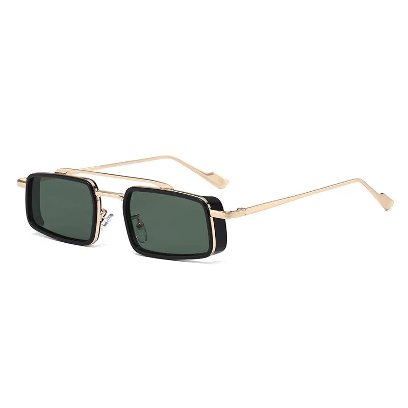 Trend Double-rail Sun Glasses - Fashionable, Business-style, Uv-resistant, Small Frame