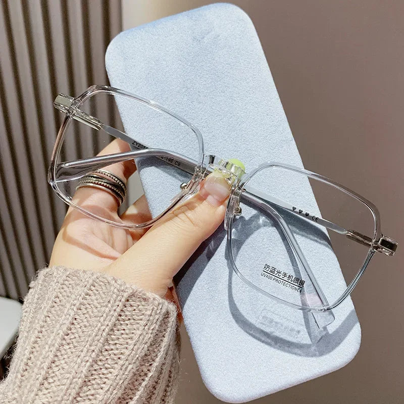 Trendy Fashionable Reading Women Anti Blue Glasses