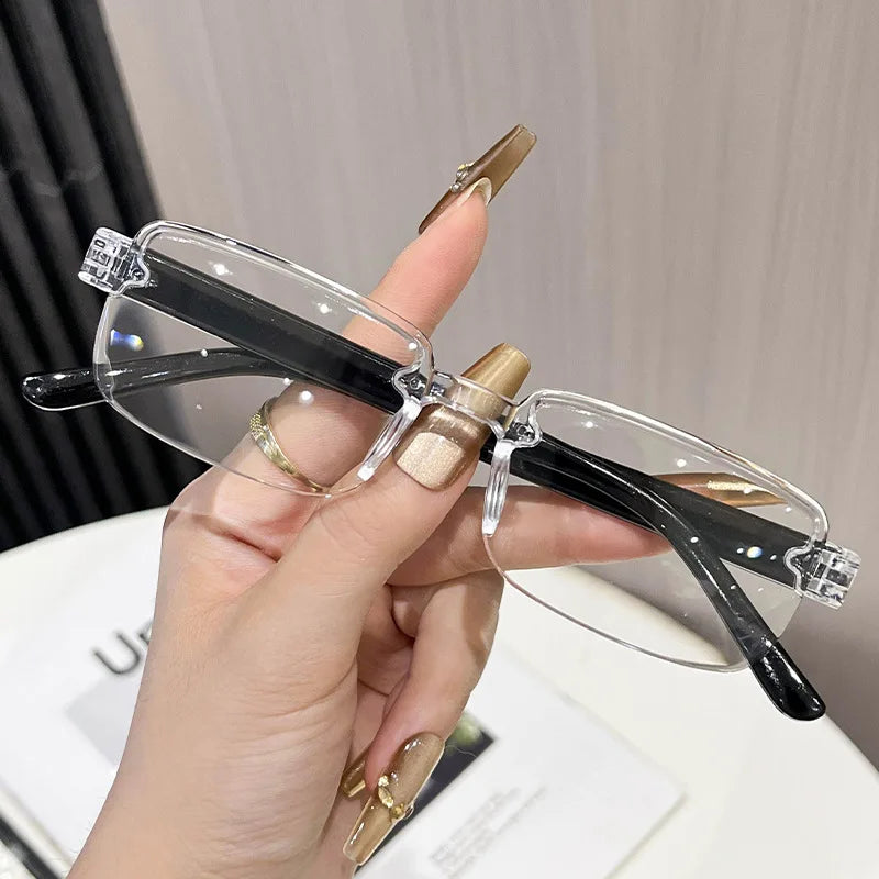Smart Zoom Reading Glasses Anti Blue Light Presbyopia Glasses