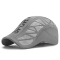 Summer New Sport Alphabet Forward Hat Men's Breathable Mesh Shade Quick Dry Hat