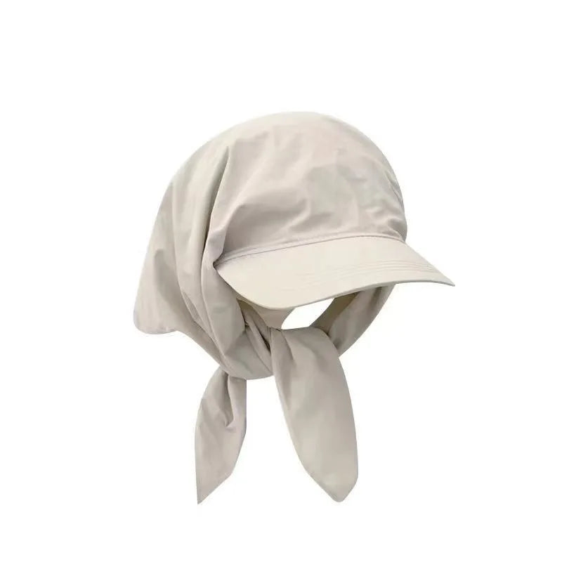 Quick Dry Bandana Tie Baseball Cap, Neck Flap Sun Outdoor Hat