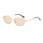 Luxury Narrow Sunglasses Fashion Rectangle Women Men Metal Brand Driving Shades Classic Oculos Masculino Glasses UV400