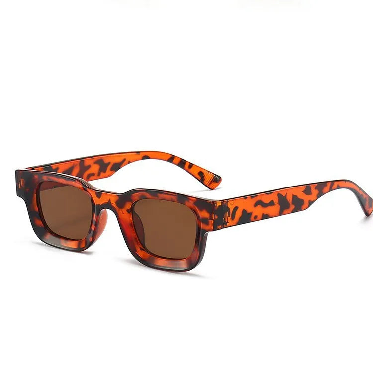 Rectangle Sunglasses Women Men Vintage Brand Designer Square Luxury Sun Glasses